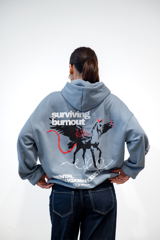 BURN OUT HOODIE