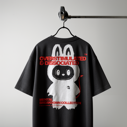 OVERSTIMULATED - Oversized tee