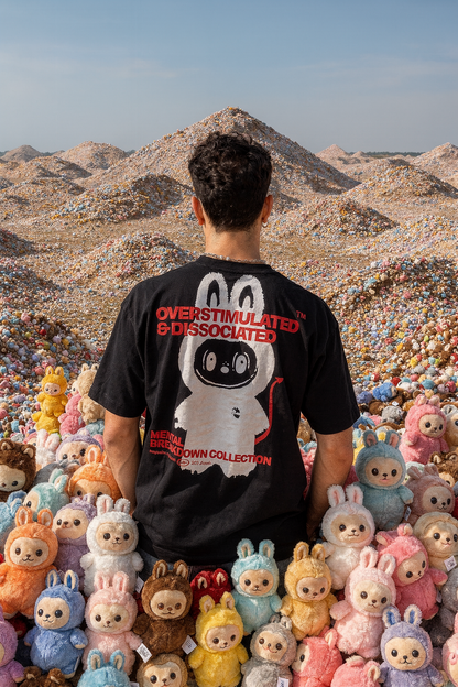 OVERSTIMULATED - Oversized tee